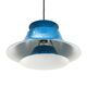 Blue Fog & Mørup / Erik Balslev pendant lamp / Mid-century Danish modern design / 1970s