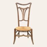 Ancienne chaise de nourrice Art Nouveau