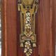 Louis XVI buffet in mahogany veneer and marquetry