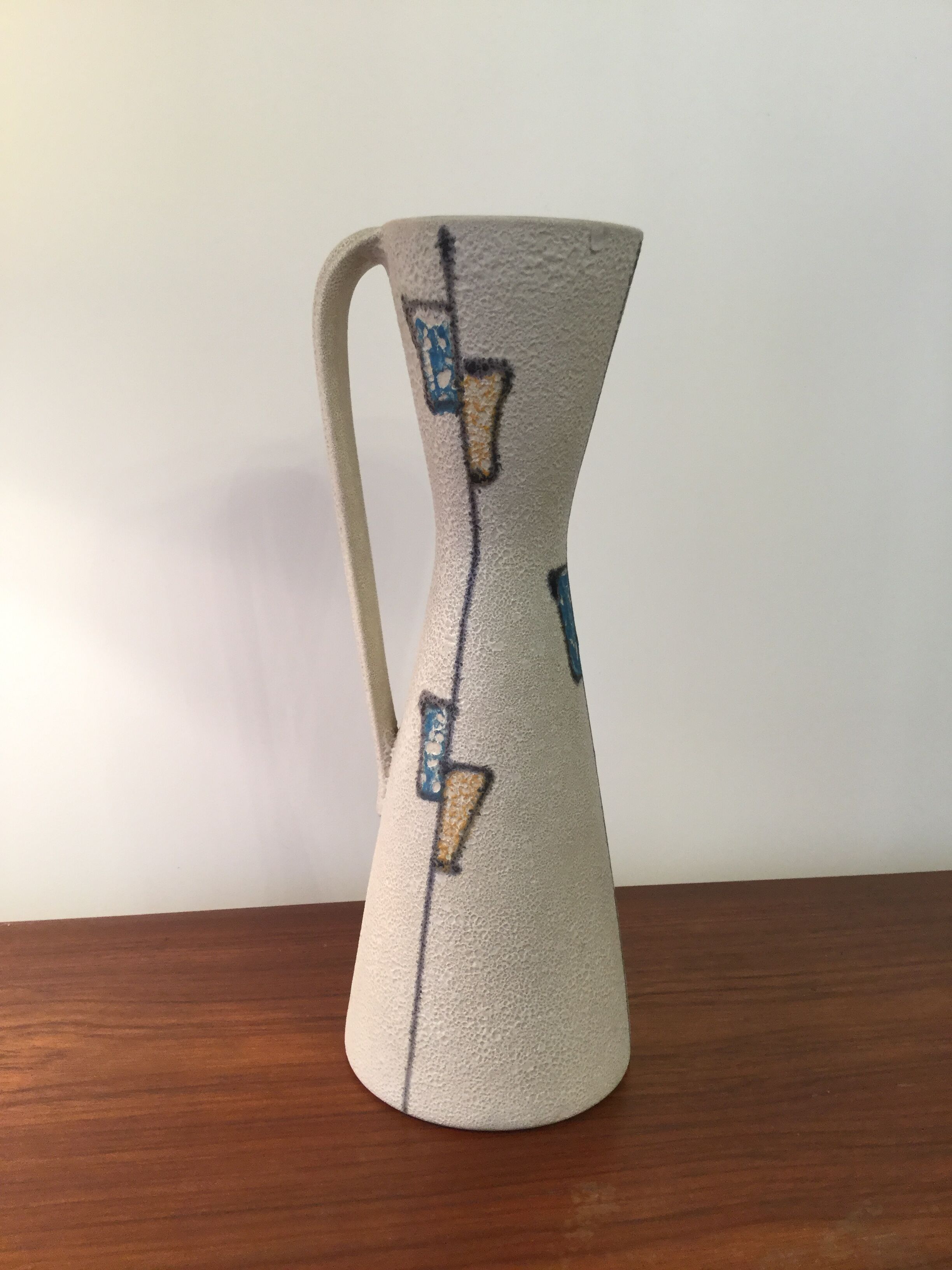 Vintage ceramic vase Scheurich 50's