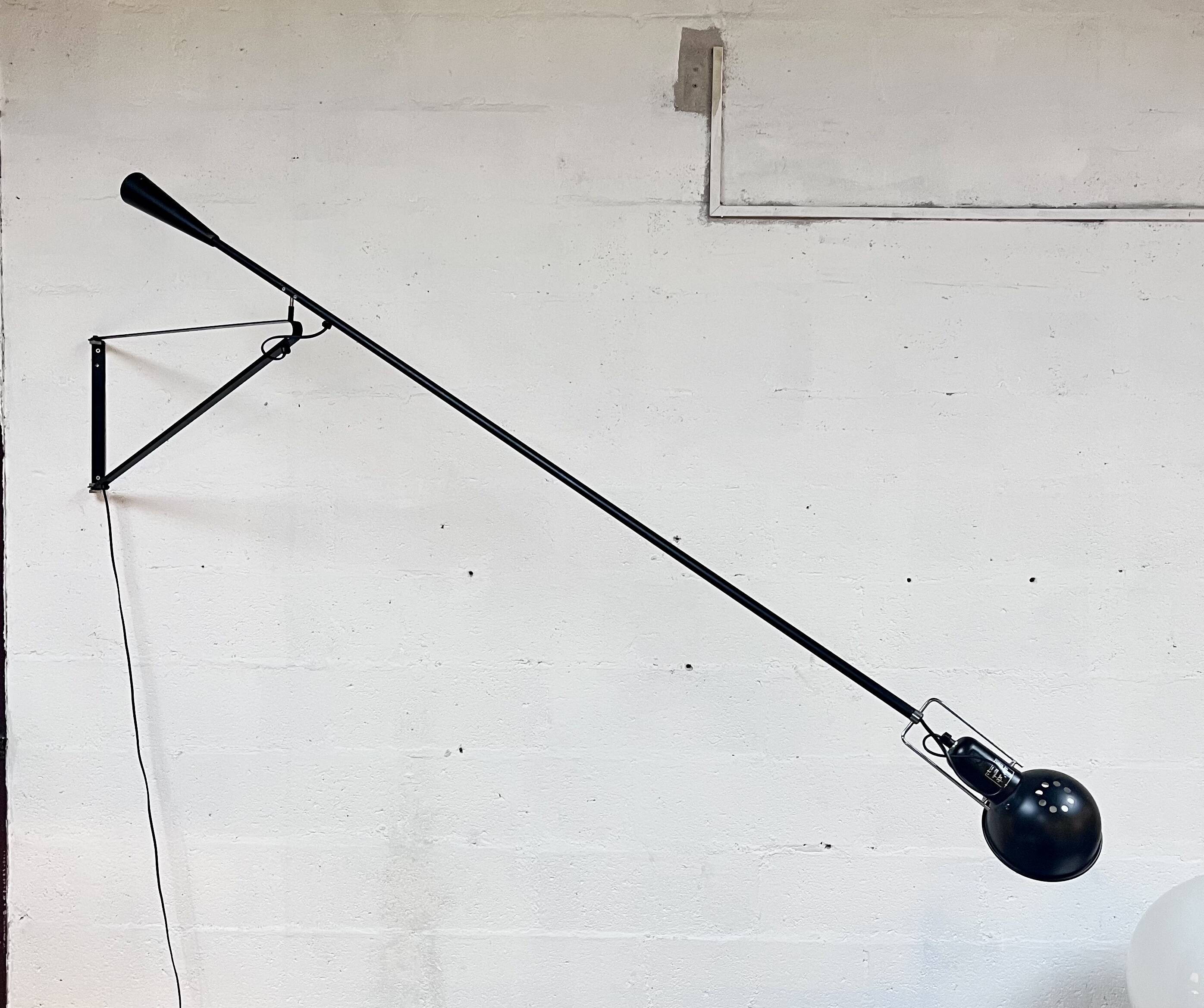 Large vintage arm sconce, Rizzatto, 1973