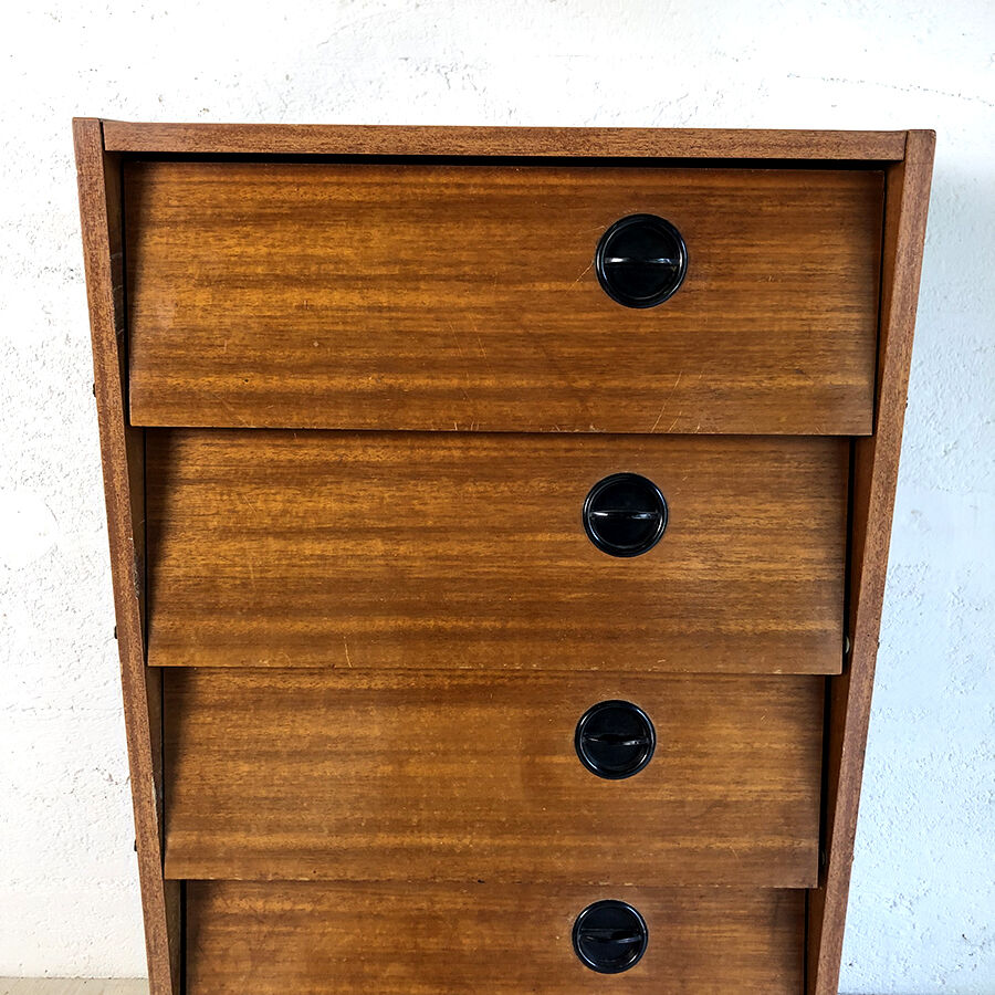 70's vintage shoe cabinet
