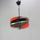 Lampe spirale suspendue seventies par Henri Mathieu pour Lyfa Denmark