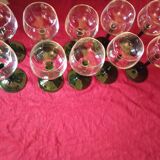 SET OF 10 WHITE WINE GLASSES
