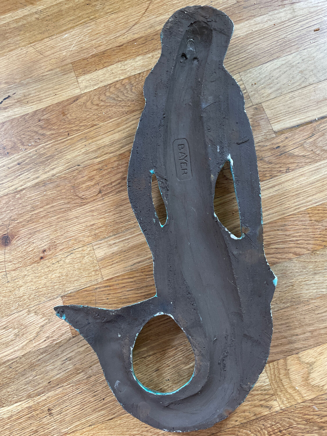 Ceramic wall siren by Bayer