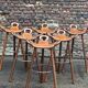 Set de 6 tabourets ‘Marbella’