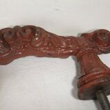 Old cast iron door handle