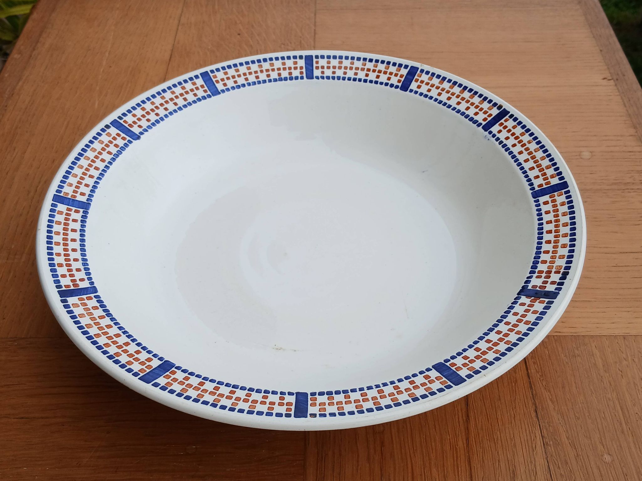 Plat de service ancien