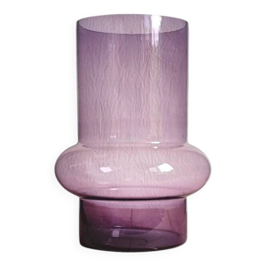 Vase en verre soufflé