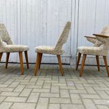 Set of 3 chairs G- Möbel Sweden in teak 1960s