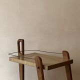 Wooden bar cabinet, French design 1950.