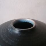 Signed ceramic ball vase