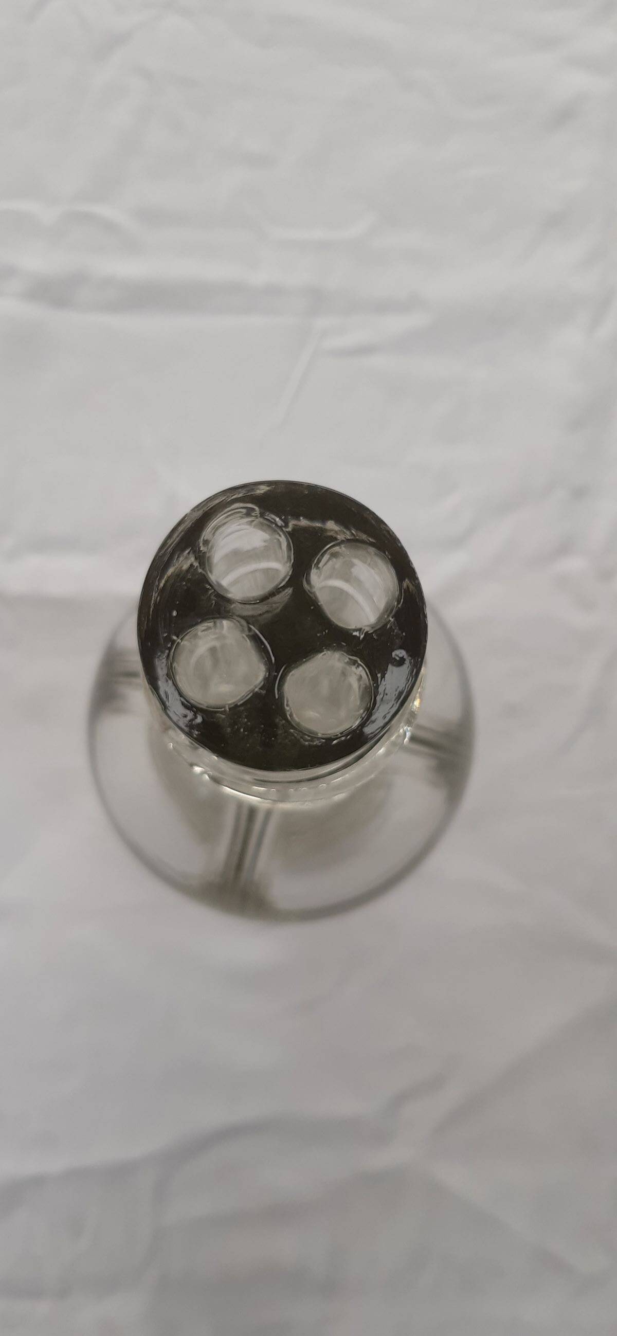 Rare antique carafe with 4 separate compartments