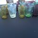 20 verres biot en verre souffle