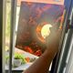 Vintage 70's lucite plexi tortoiseshell magazine rack