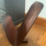 Leather magazine door 60s signed Jean Roc Dunkerque