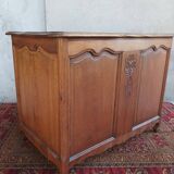 Louis XV Style Oak Desk
