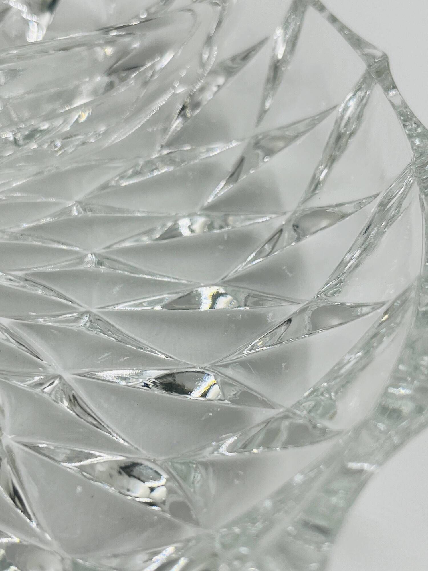 Plat Apéritif Vintage en Verre