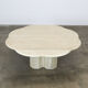 Travertine flower coffeetable