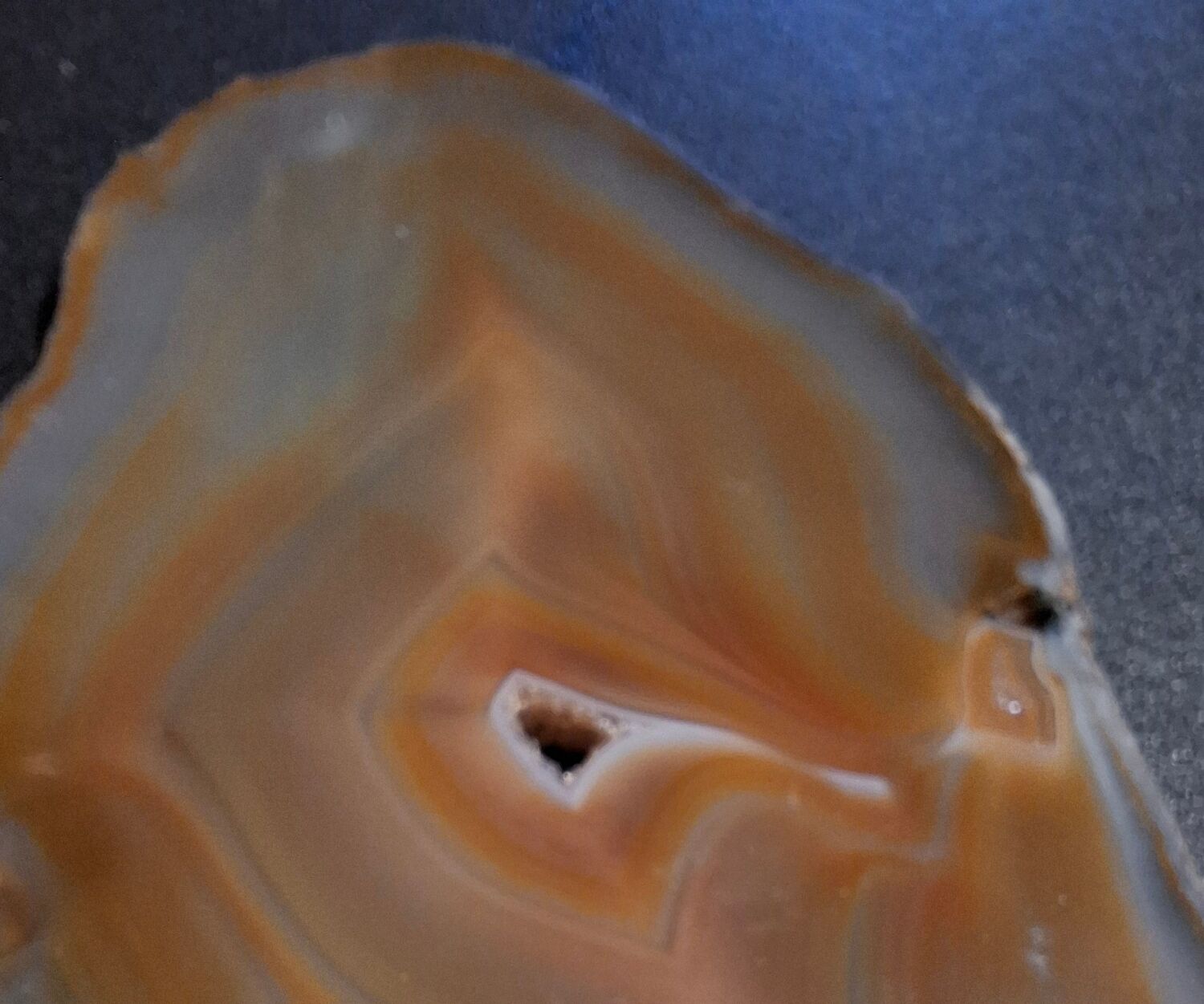 Coaster, slice of agate