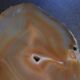 Dessous de bouteille, tranche d'agate