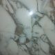 Large dining table in vintage marble 70'S Roche and Bobois