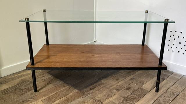 1960 Low Table with Double Tops
