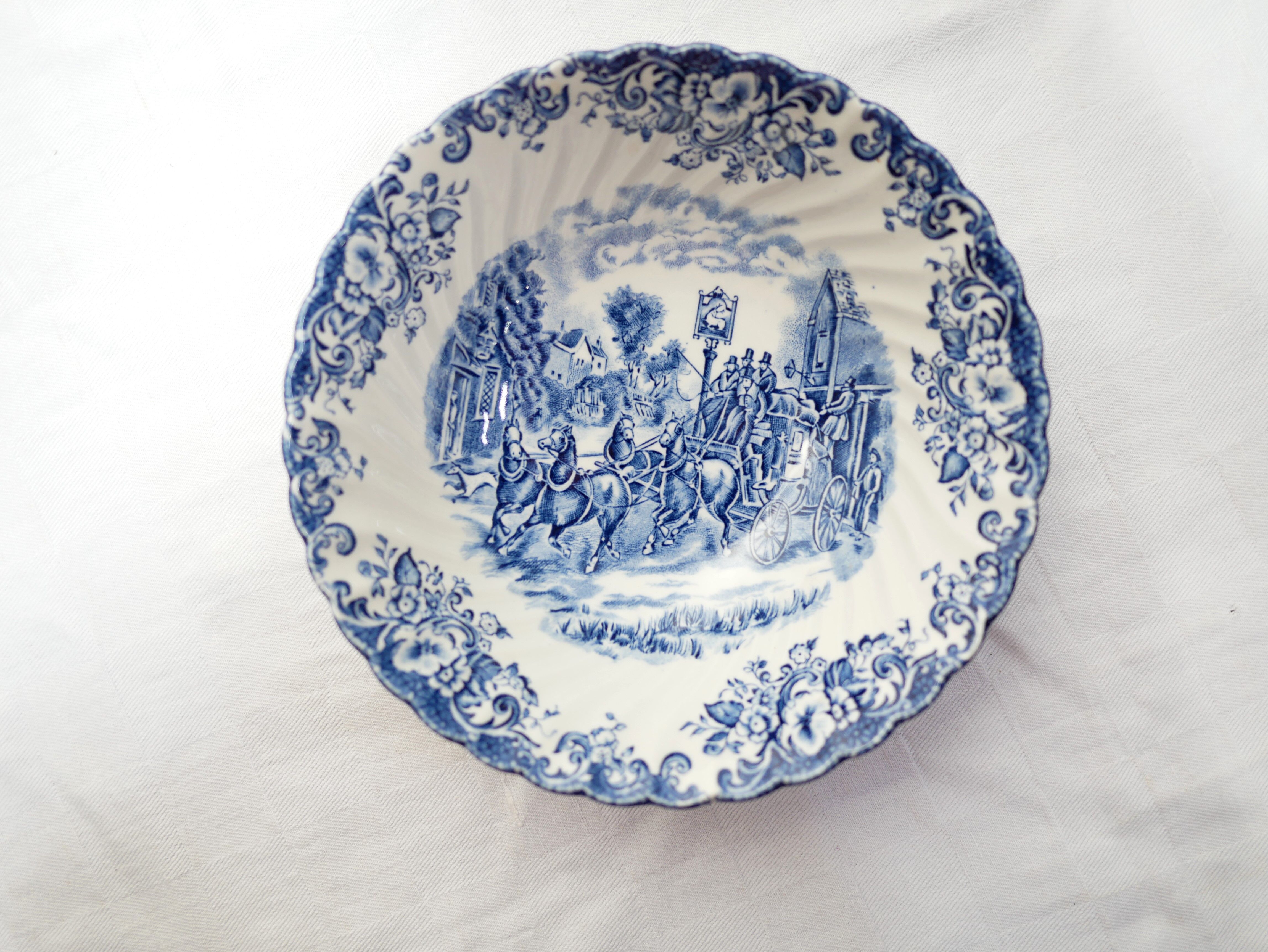 Vintage salad bowl by Johnson Bros, made in England
