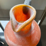 Vintage Scavo jug vase in Murano glass