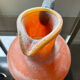 Vintage Scavo jug vase in Murano glass