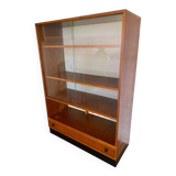 Glass library in Scandinavian style