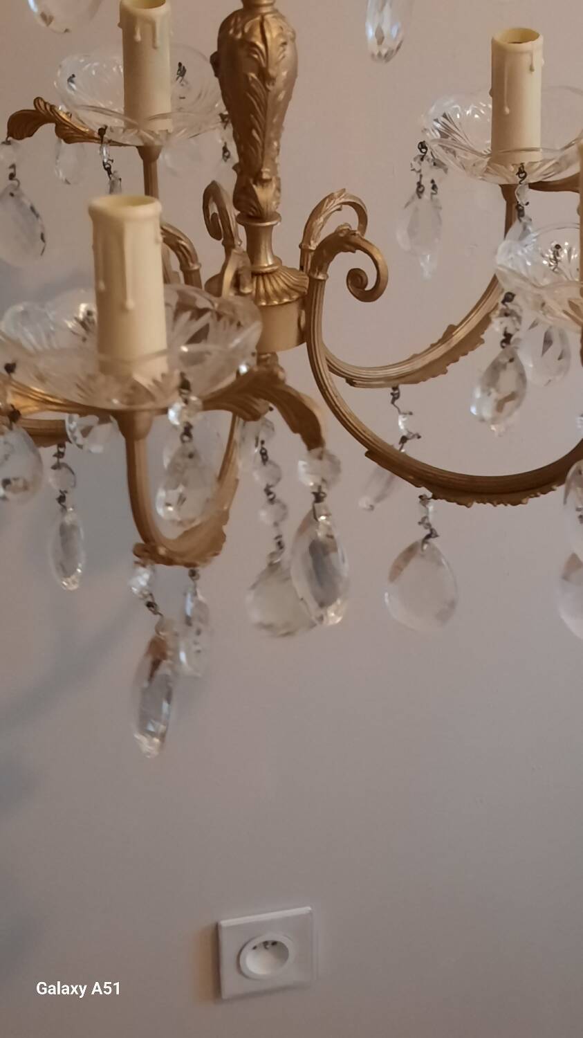 Louis XVI style chandelier