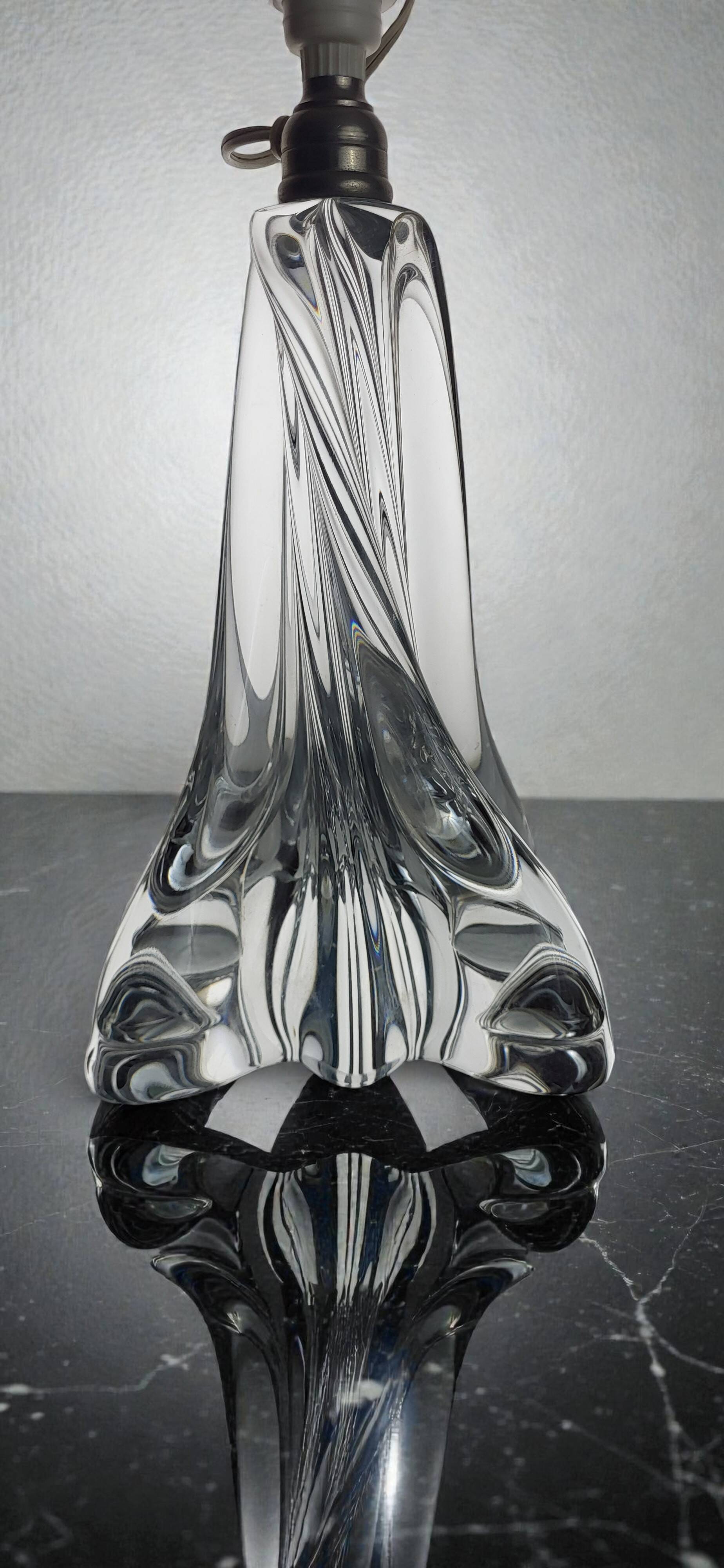 Baccarat crystal lamp