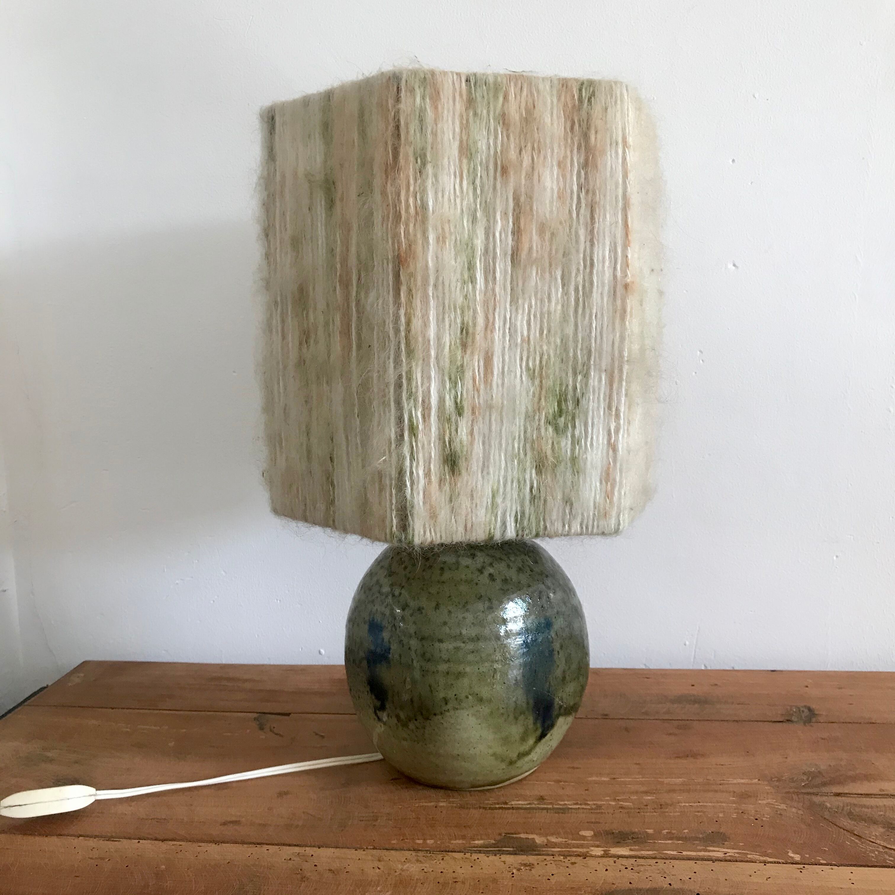 Lampe en grès