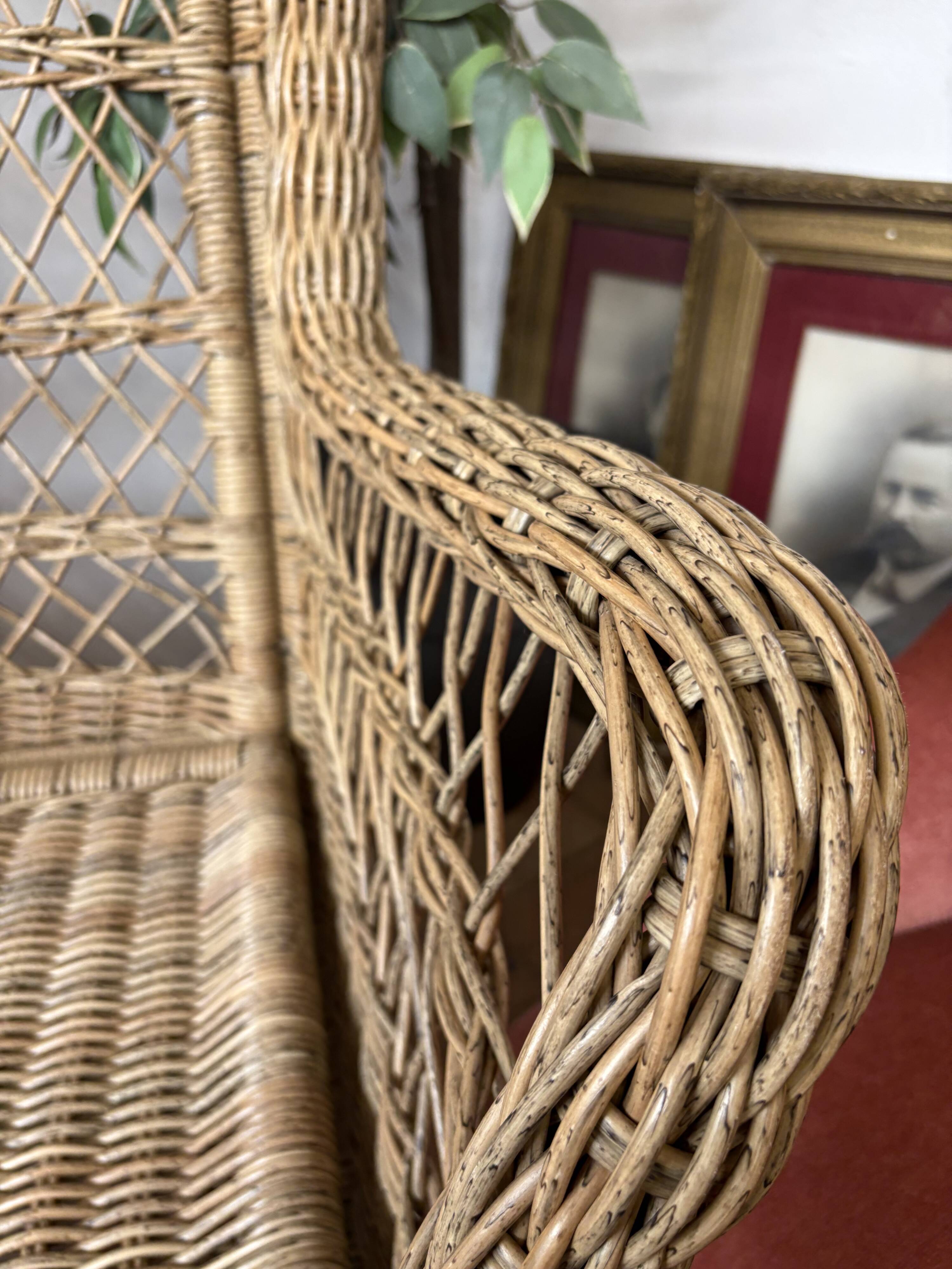 Fauteuil en rotin