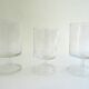 Lot de différents verres Cavalier