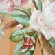 Vintage painting bouquet of peonies with butterflies 1890