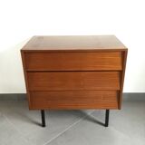 Three-drawer chest of drawers, 1970