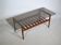 Mid-Century Design Teak Coffee Table with Smoked Glass by Möbel Mann, 1960s