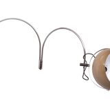 Dijkstra double arc Space Ace wall lamp 1970s