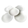 5 scallop shell-shaped plates in Limoges porcelain