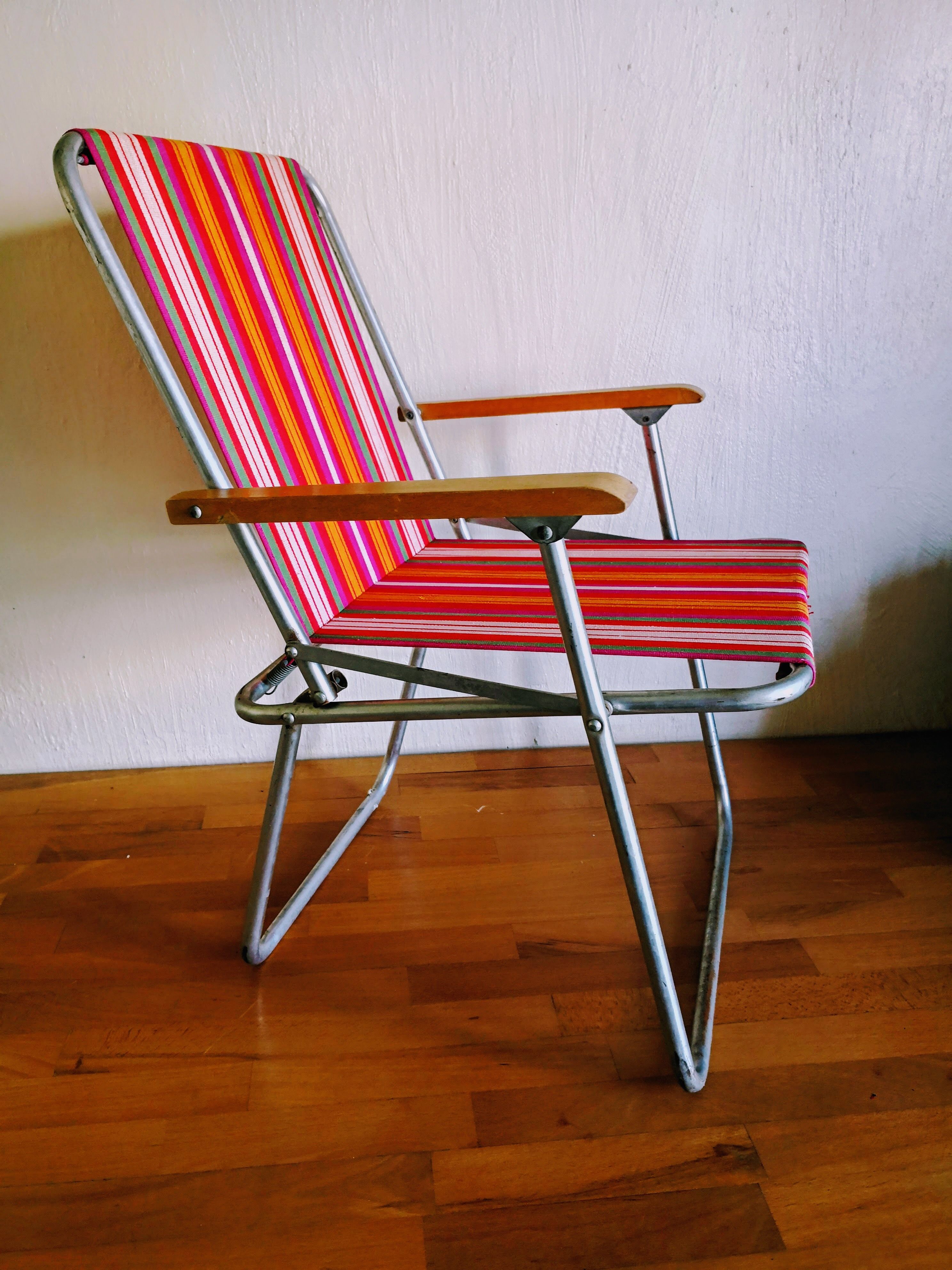 Camping chair child vintage