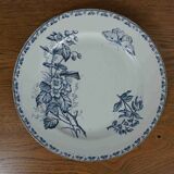 4 assiettes plates Sarreguemines "Carmen"