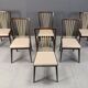Mid century italian dining chairs, 1950s
