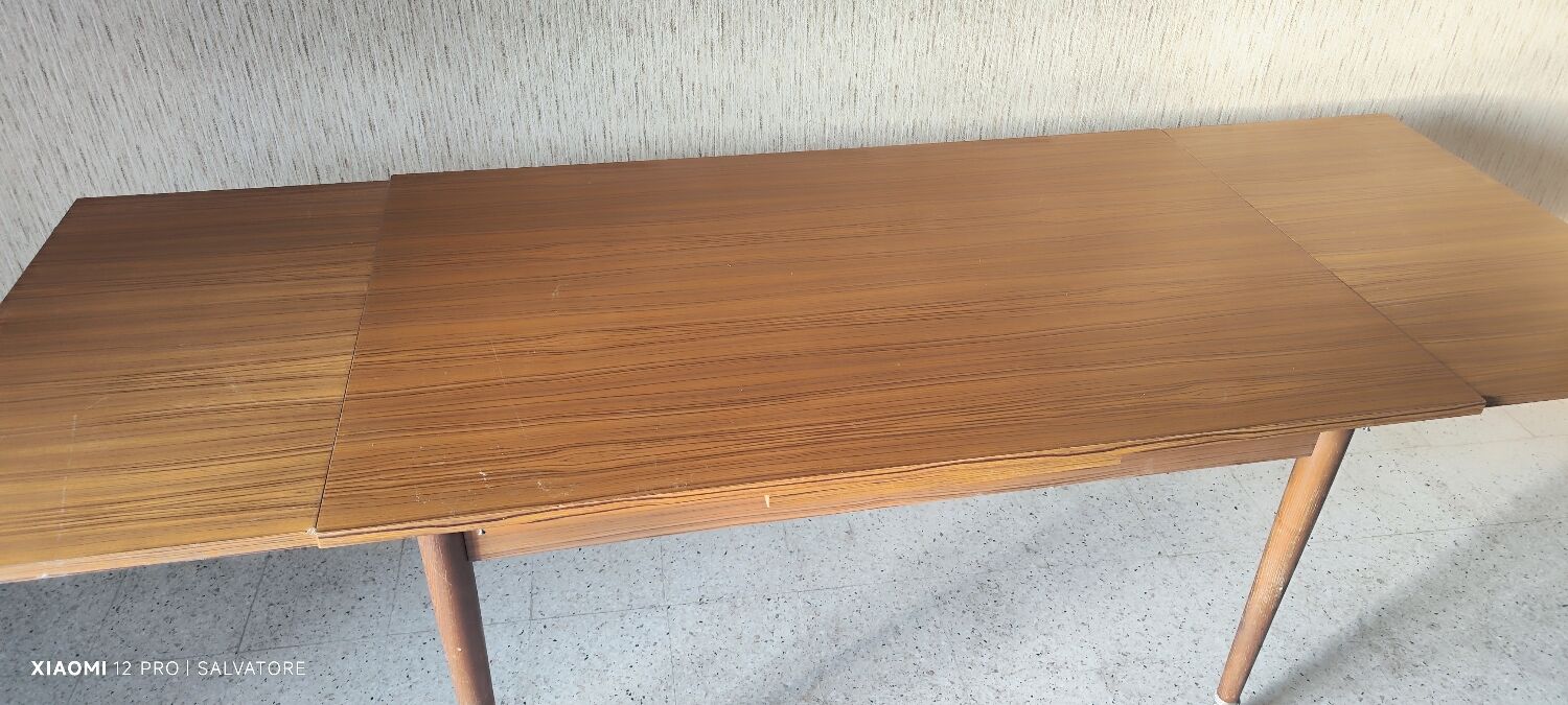 Vintage Formica table 1.40m to 2.20m 1960s/70s