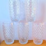 Set of bubble glasses