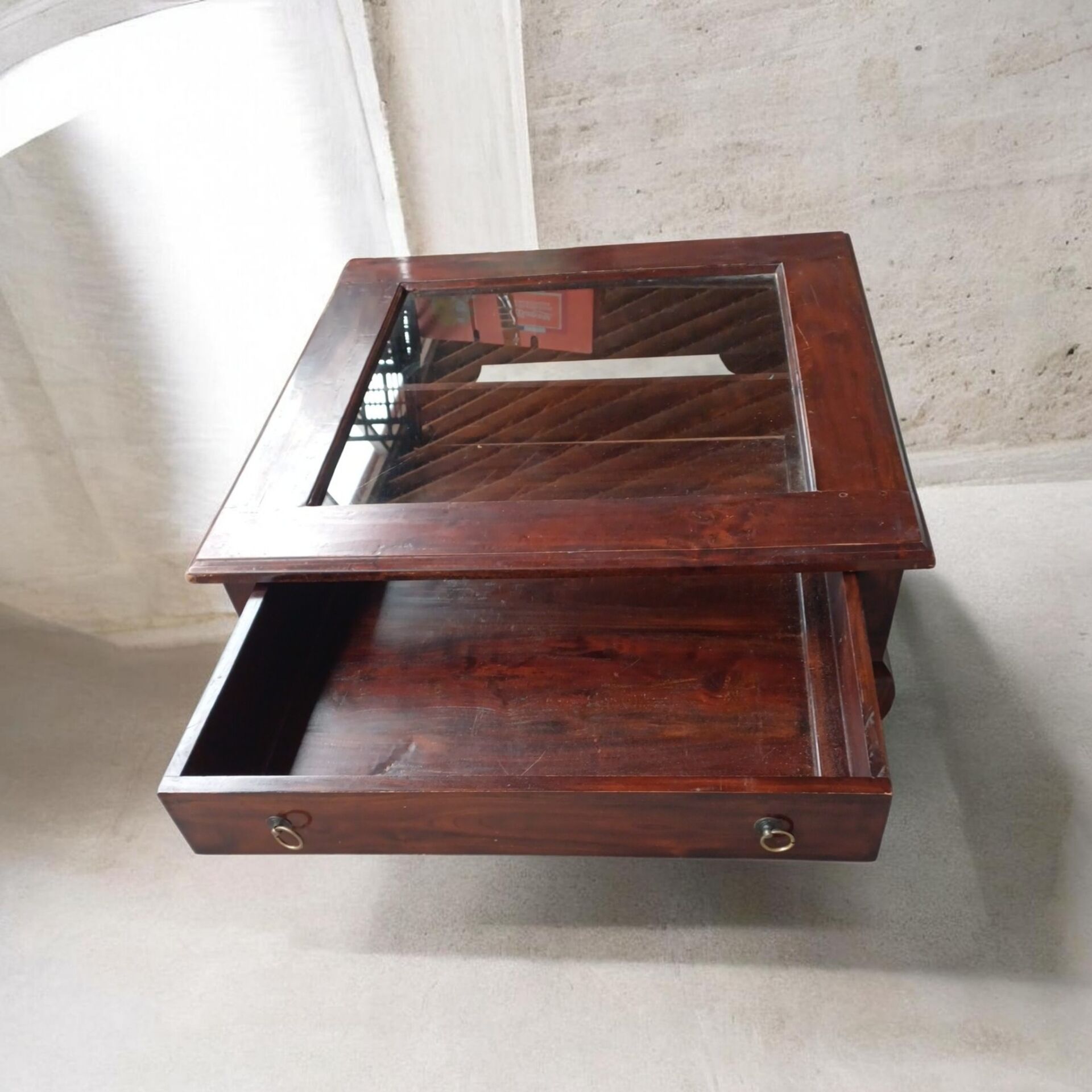 Low table with drawer