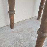 Butcher's block old wooden preparation table