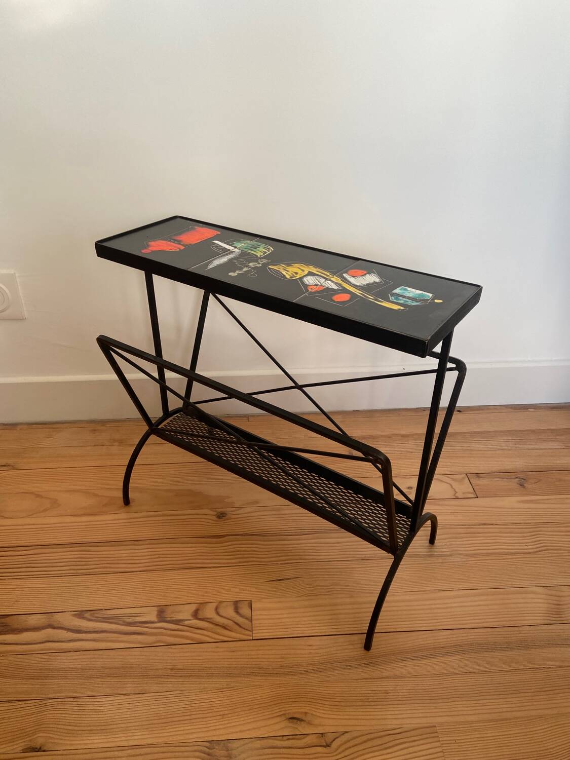 Vintage magazine rack