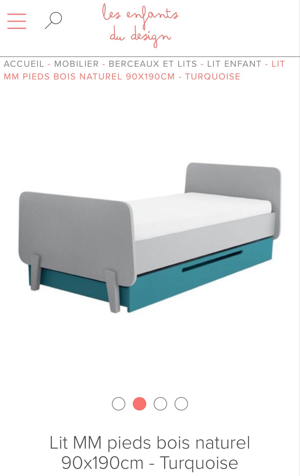 Lit pour enfants par Laurette